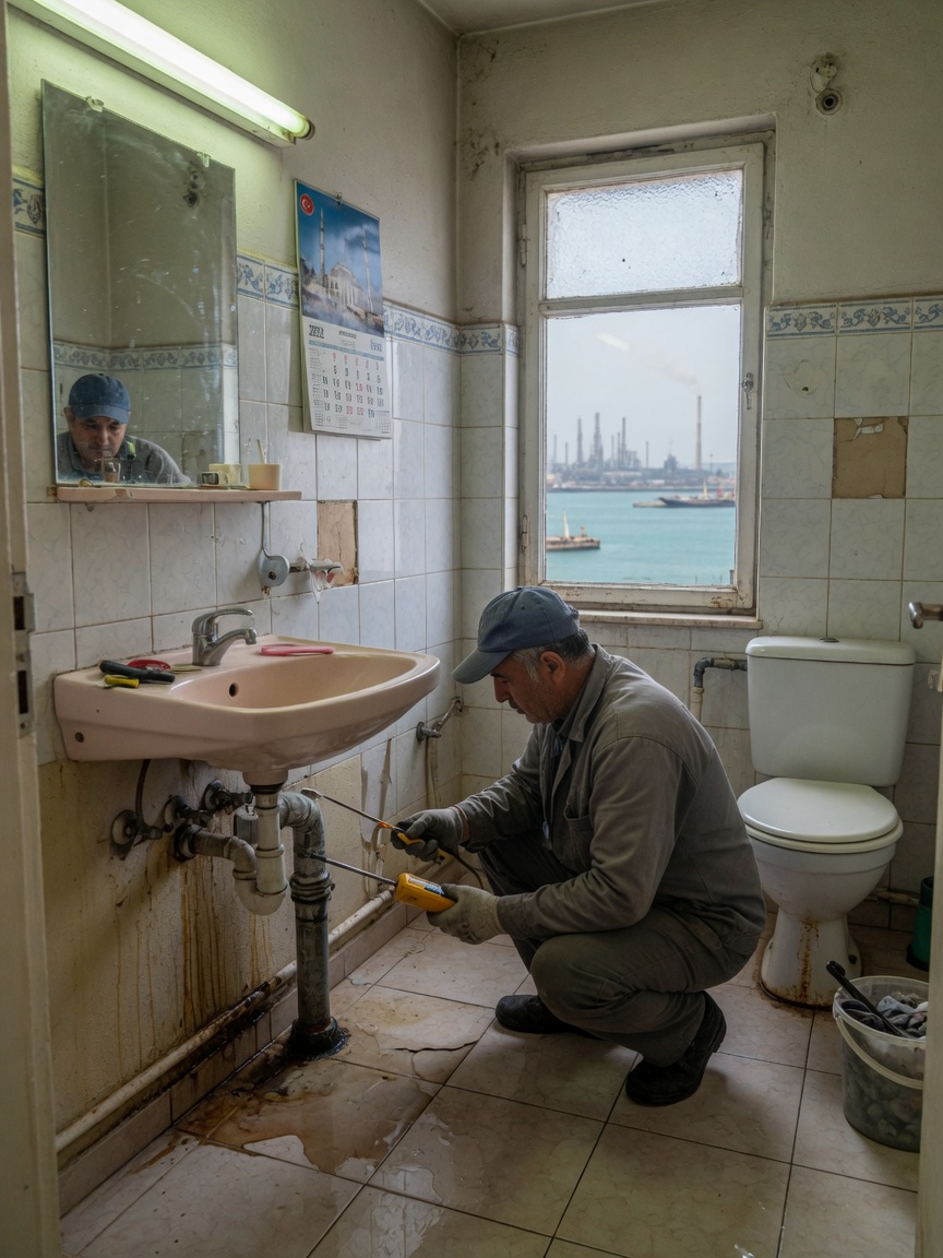 Bergama su kaçağı tespiti