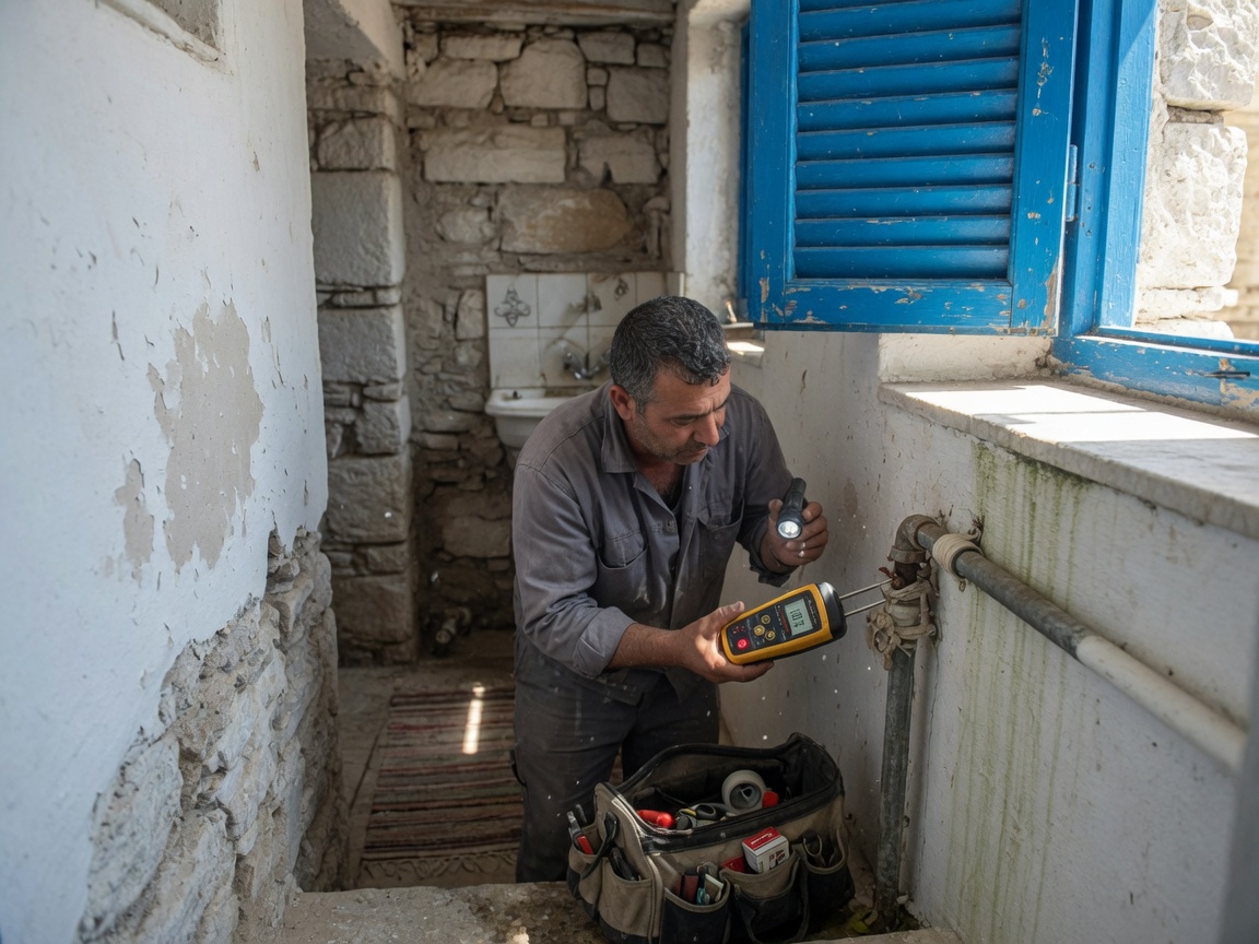 Dikili su kaçağı tespiti