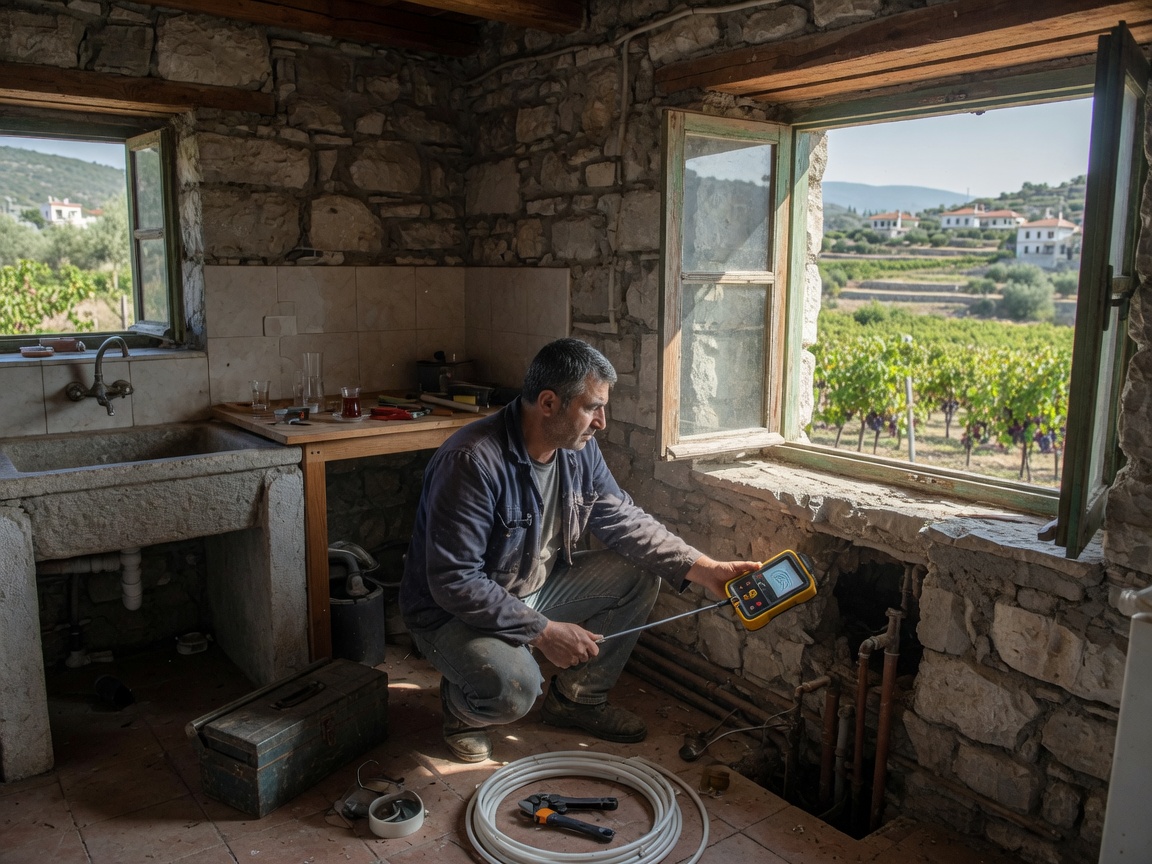 Gaziemir su kaçağı tespiti