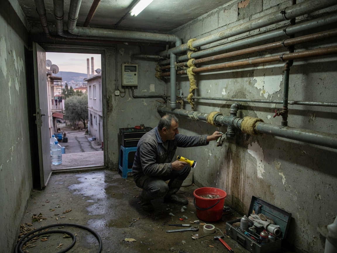 Torbalı su kaçağı tespiti